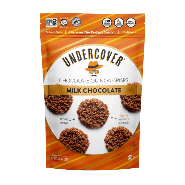 Undercover Milk Chocolate Quinoa Crisp 434 Grams