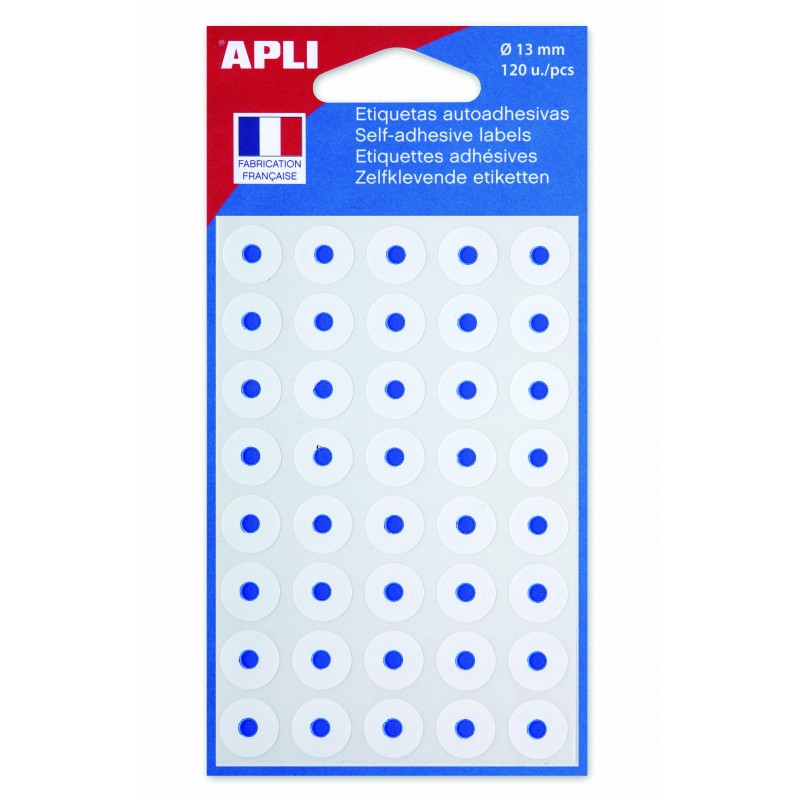 Photo of Apli Agipa Œillet 13mm Blanc Pochette De 120