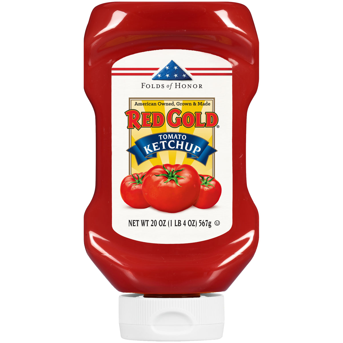 Red Gold Ketchup, 20Oz Bottle