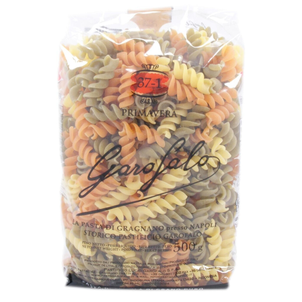 FUSILLI TRICOLOR GAROFALO 500 G