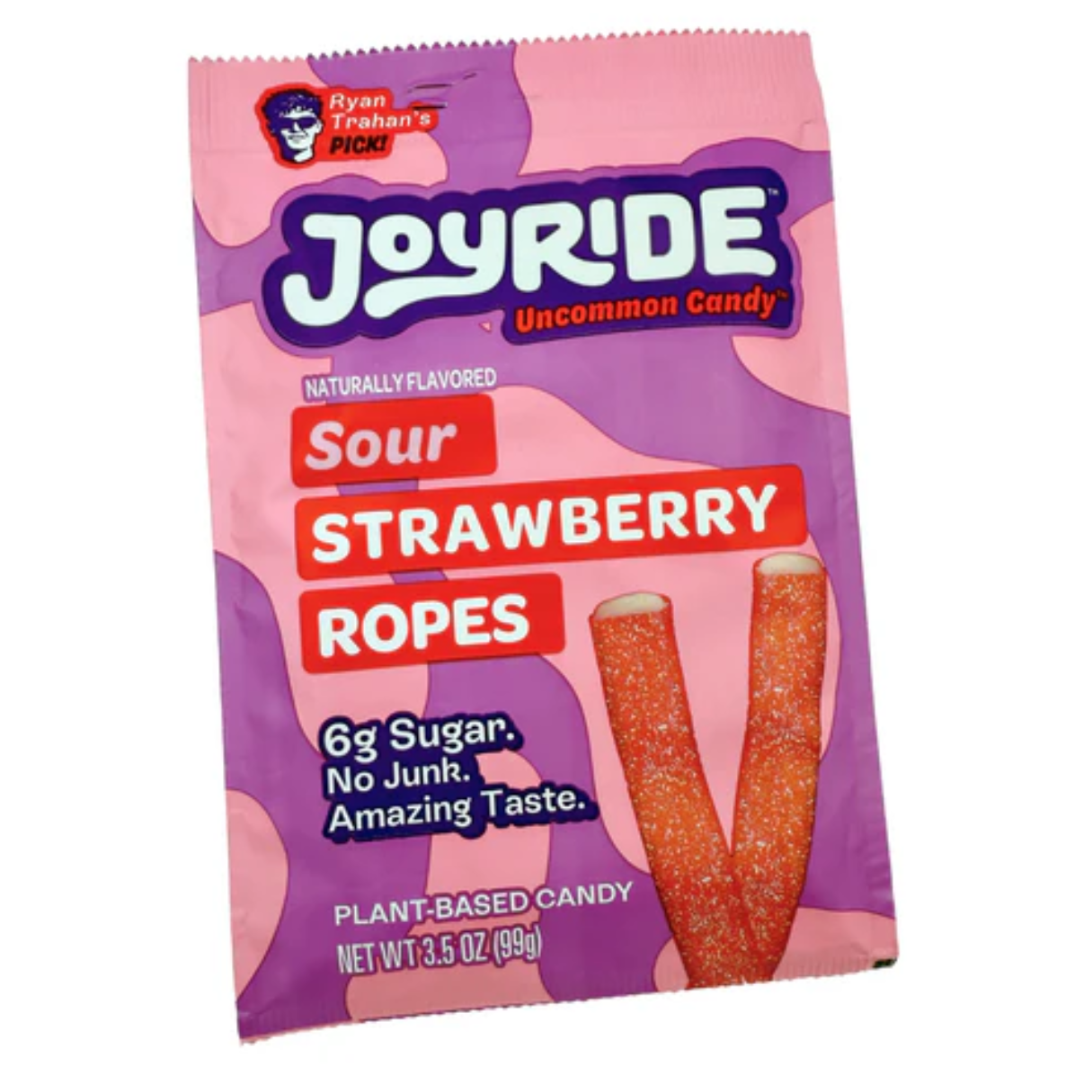 Sour Strawberry Rope Bites