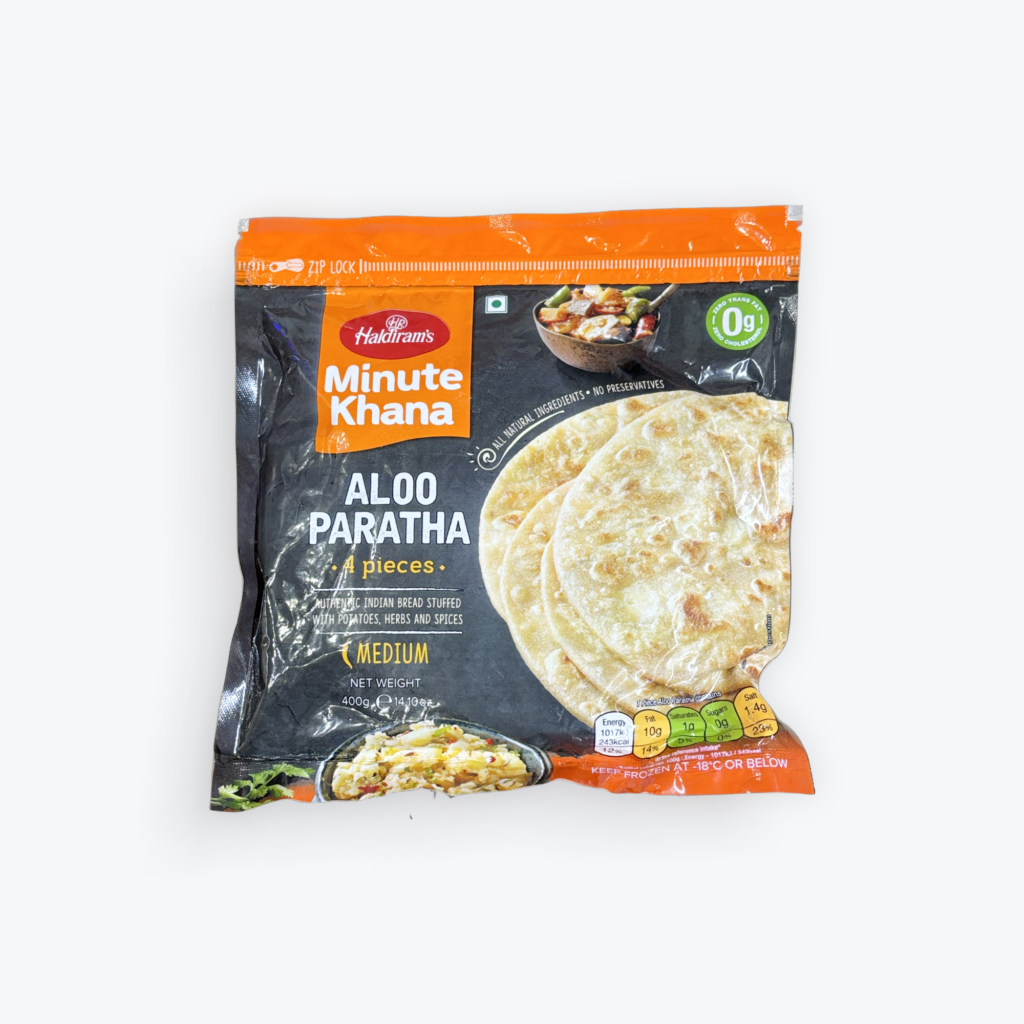 Photo of Haldiram's Frozen Aloo Paratha 4pcs, 400g