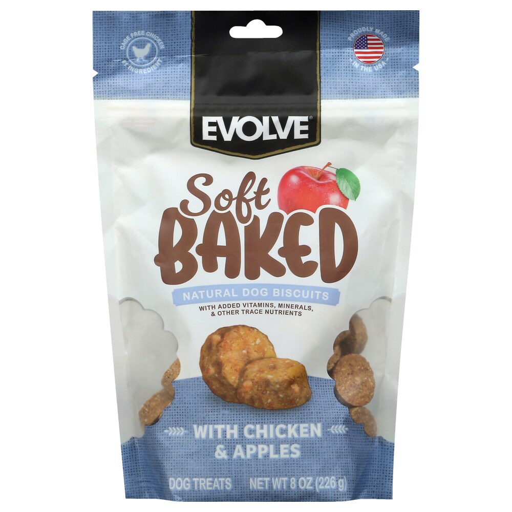 Evolve Soft Baked Peanut Dog Biscuits