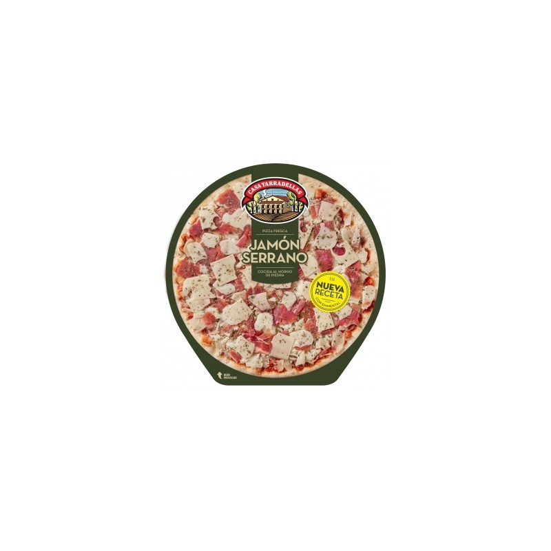 PIZZA TARRADELLAS JAMON SERRANO 435G