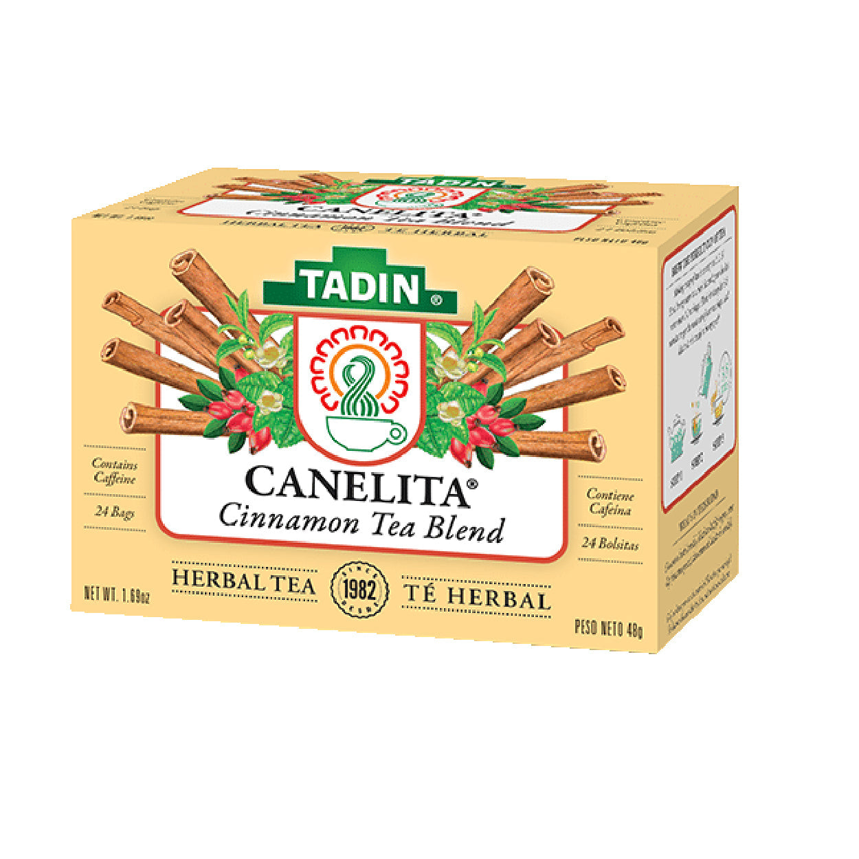 Tadin Herbal Tea, Cinnamon Blend