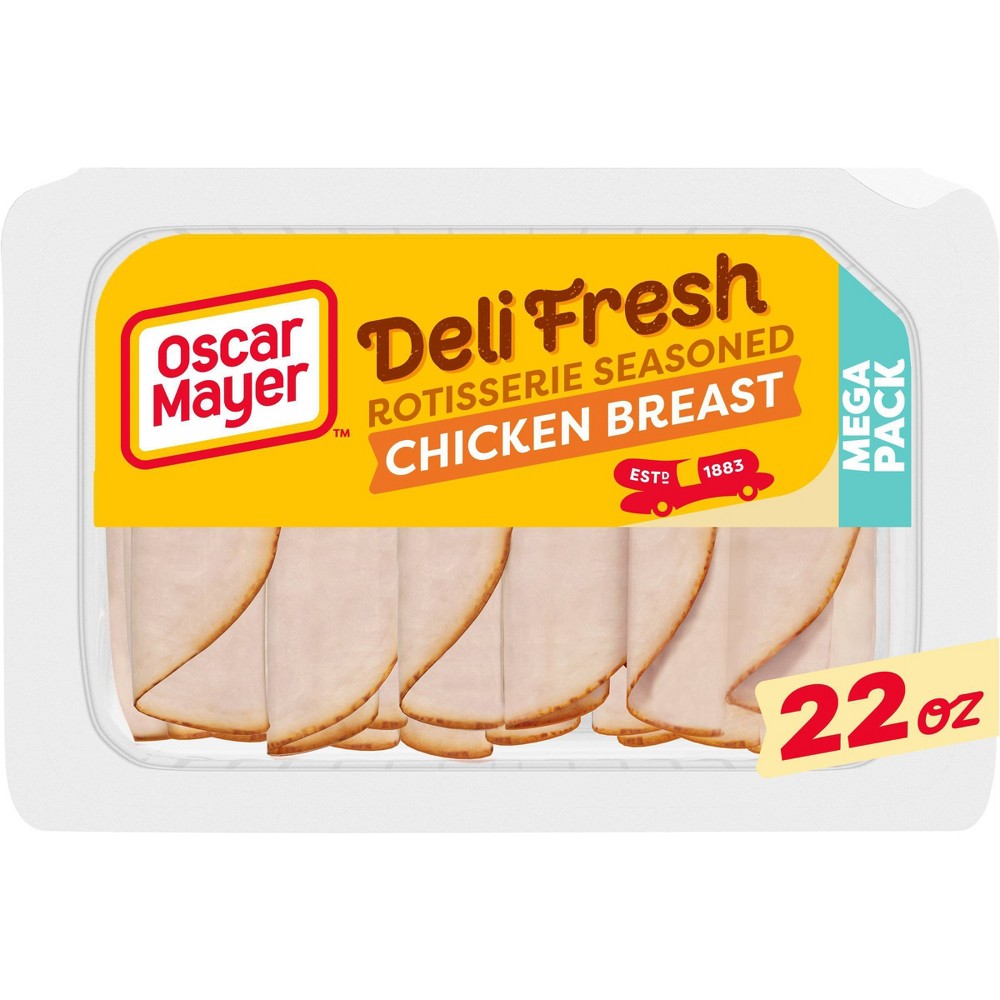 Photo of Oscar Mayer Deli Fresh Sliced Rotisserie Seasoned Chicken Breast - 22oz