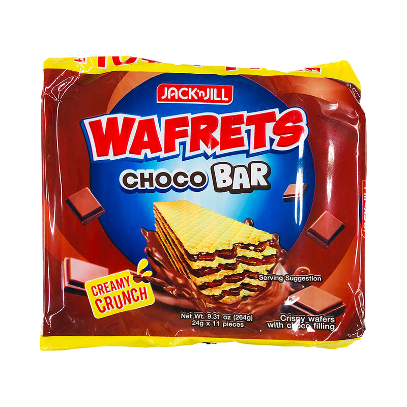 Jack 'n Jill Wafrets Choco Bar 24g X 10's + 1