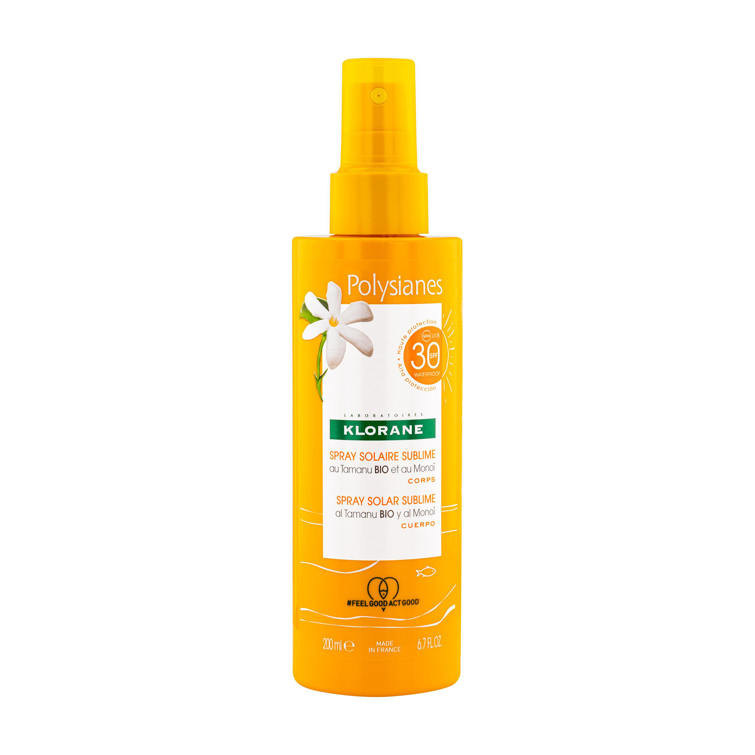 SPRAY SOLAR SUBLIME SPF30 200ML POLUSIANES KLORANE