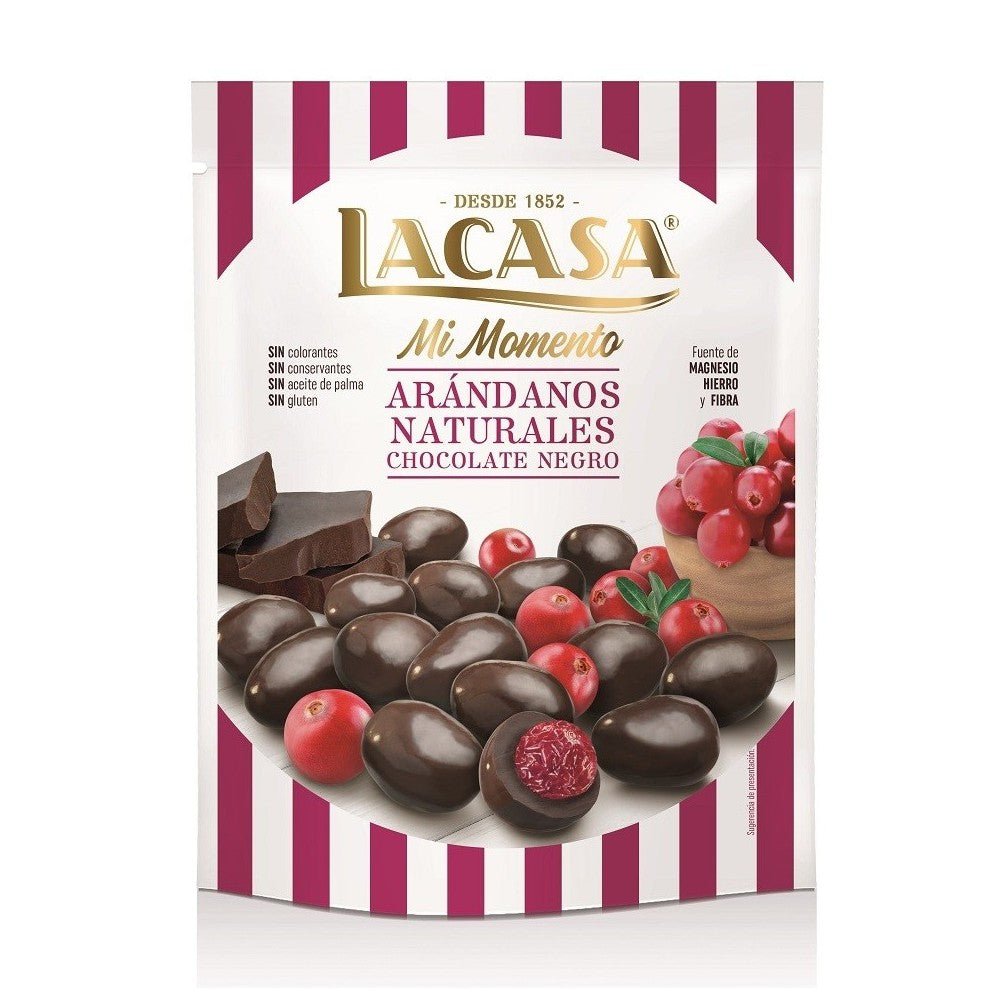 ARANDANO CHOCO.NEGRO LACASA 125 GR