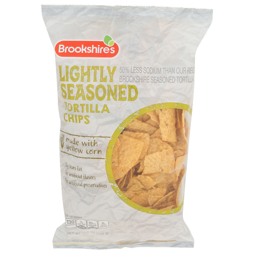 Brookshire'S, Tortilla Chips, Lightly Salted