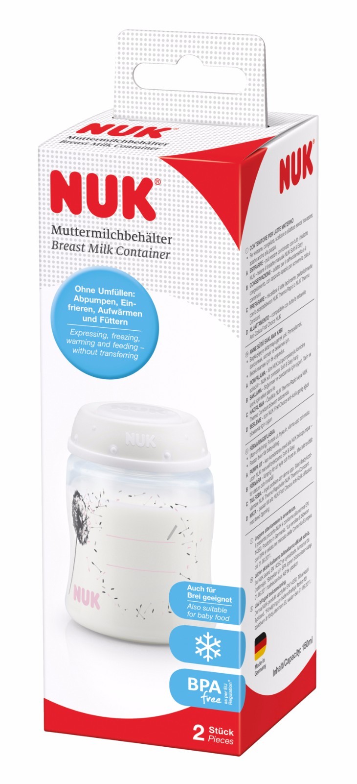 RECIPIENT LLET MATERNA NUK