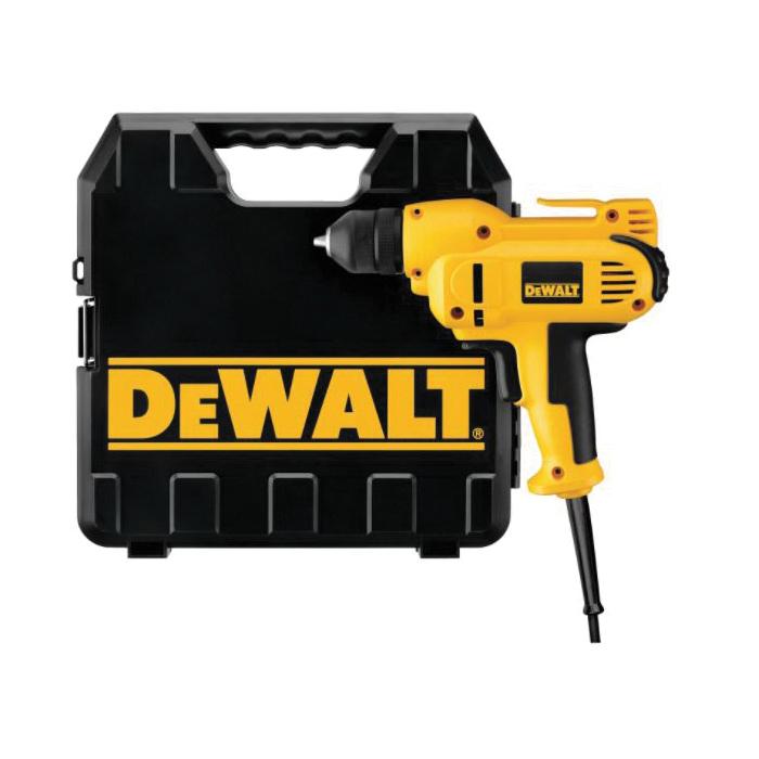 Stanley 3/8" (10mm) VSR Mid-handle Drill With Keyless Chuck (Kit)