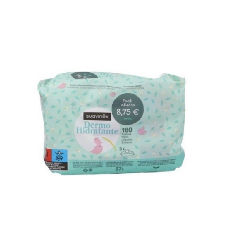 PACK ESTALVI 3X72 TOVALLOLETES SUAVINEX