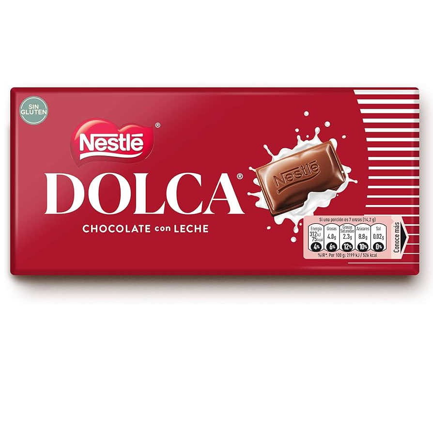 CHOCO.NESTLE DOLCA LECHE 100GR