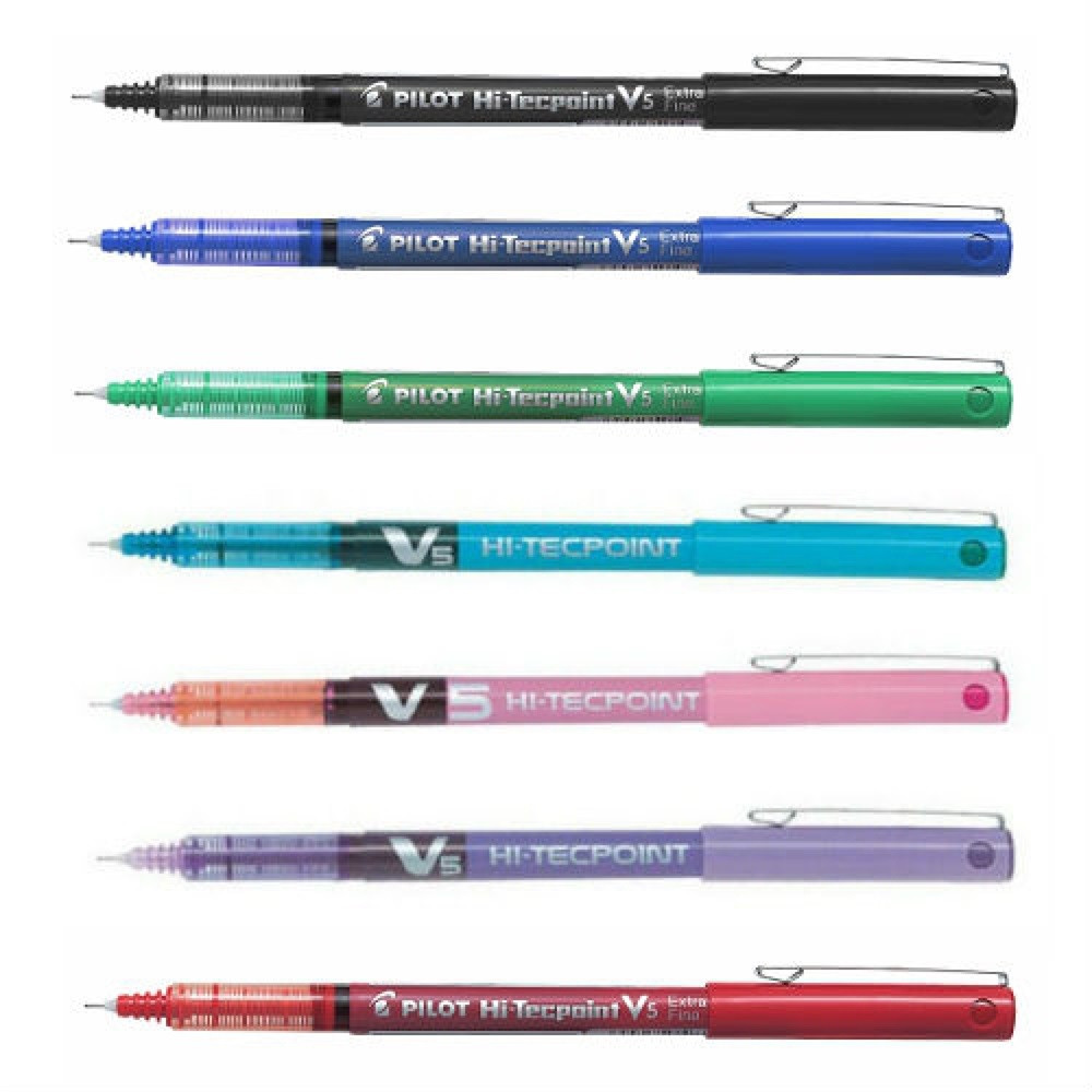 Photo of Pilot Stylo Roller Hi-Tecpoint V5, Rose