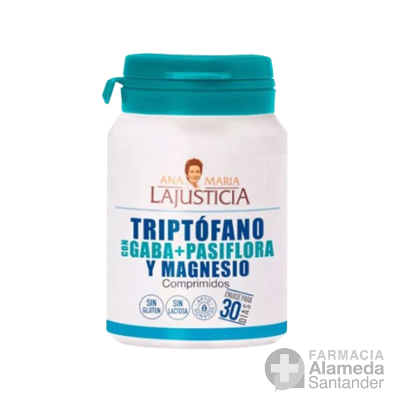 TRIPTÓFAN GABA+PASSIFLORA I MAGNESI  LAJUSTICIA