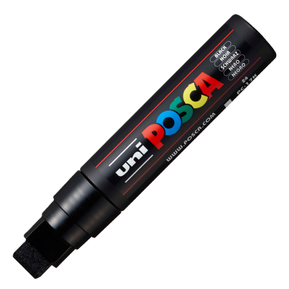 Photo of Posca PC-17K Paint Marker, Extra Broad Tip (15 Mm), Black