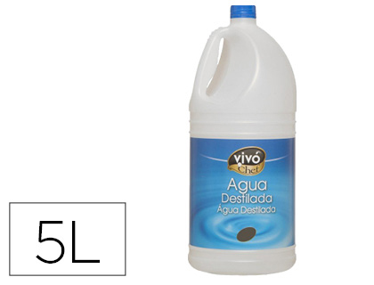 AGUA DESIONIZADA VIVO CHEF 5 L