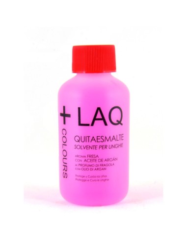 QUITAESMALTES+ARGAN OIL FRESA 100ML