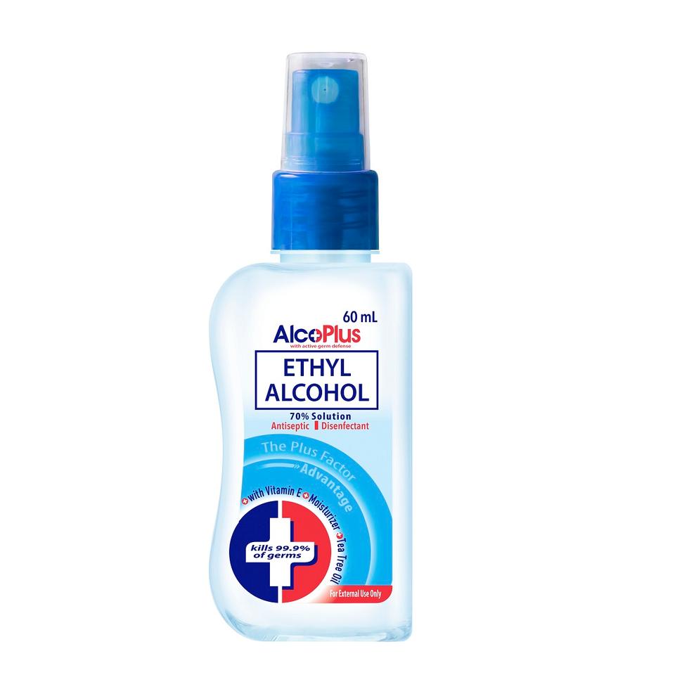 Alcoplus 70% Ethyl Alcohol Spray 60ml