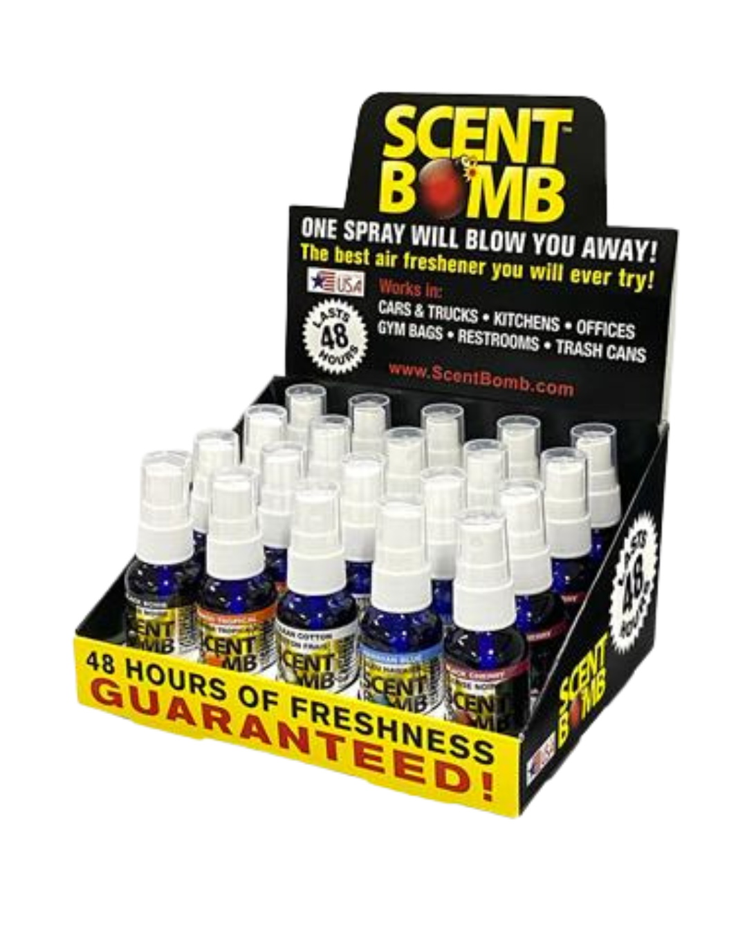 Scent Bomb Air Freshener, Spray Bottle