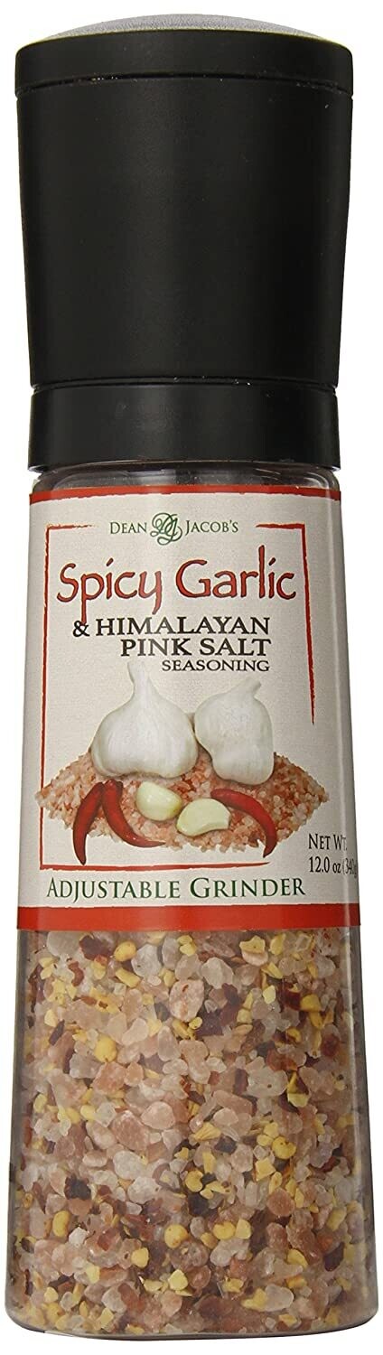 Spicy Garlic & Himalayan Pink Salt Seasoning