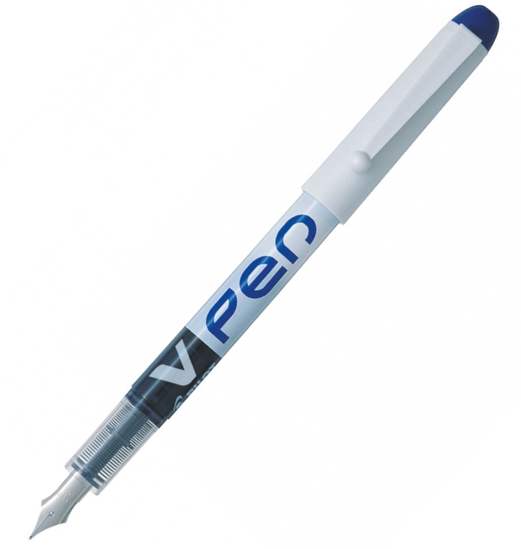 Photo of Pilot V4 Disposable Fountain Pen Blue