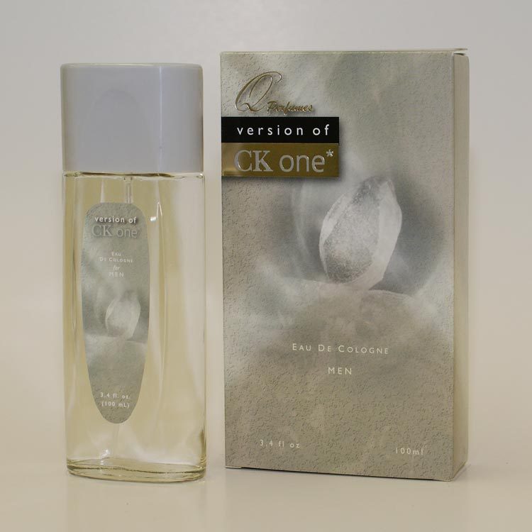 Q Perfumes Version Of Ck One Men Perfume 3.4 Oz