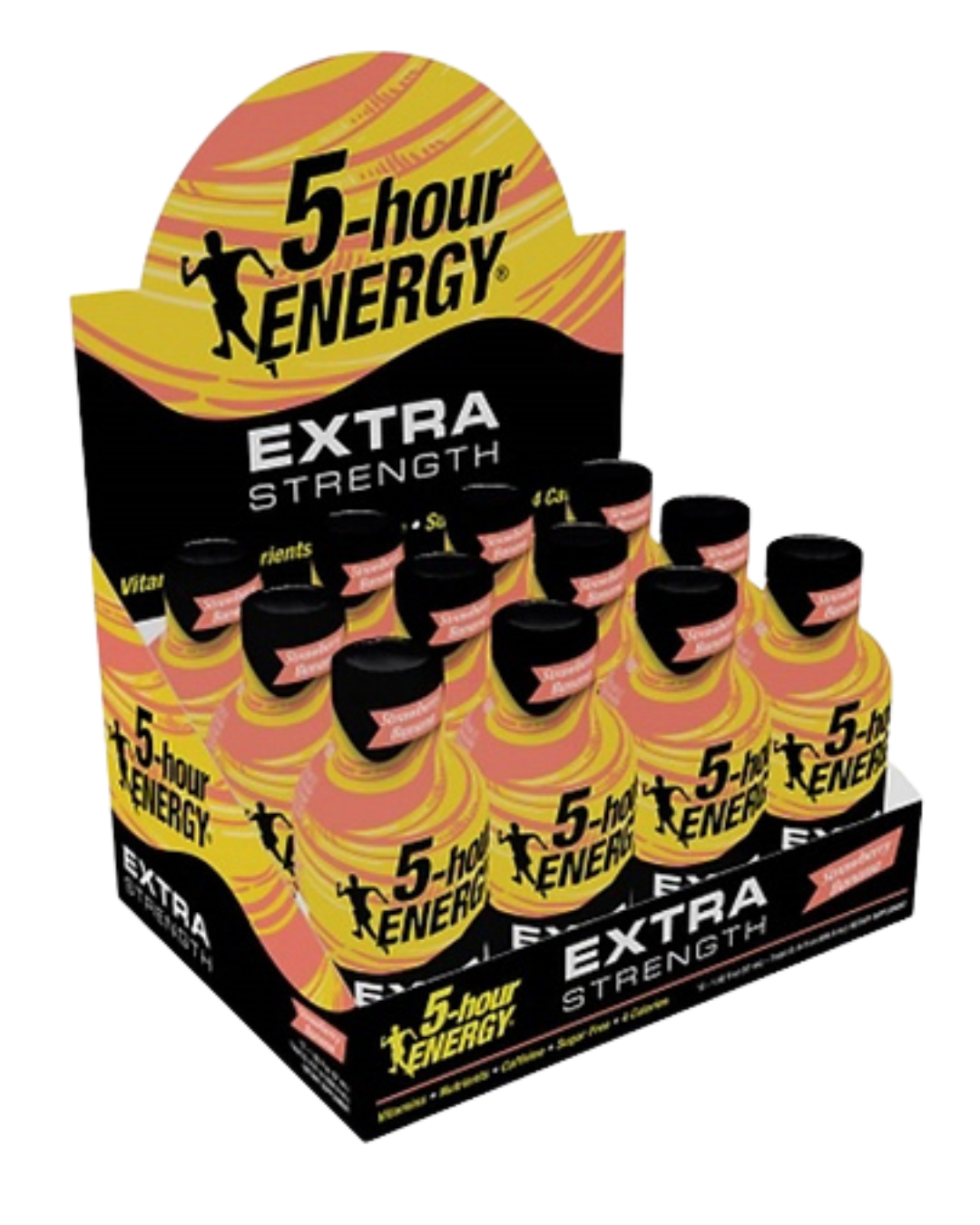 5-Hour Energy Shot, Extra Strength, Strawberry Banana, 1.93 Ounce