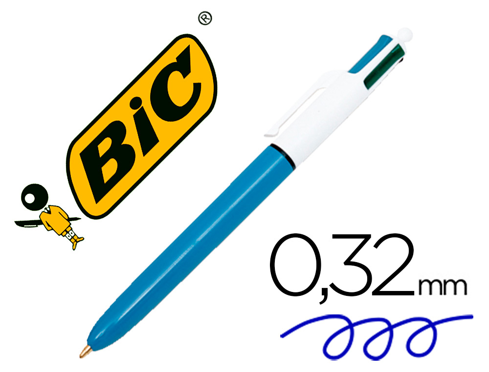 Photo of Bic 4 Colours Original Ball Pen
