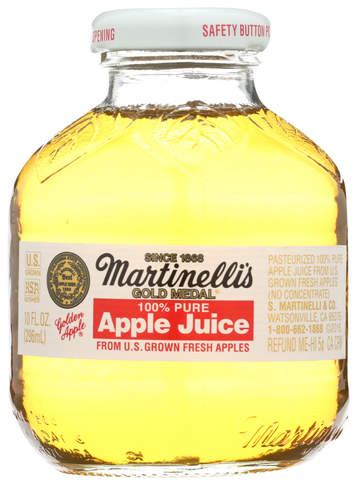 Martinelli’s Gold Medal Apple Juice 10 Fl Oz