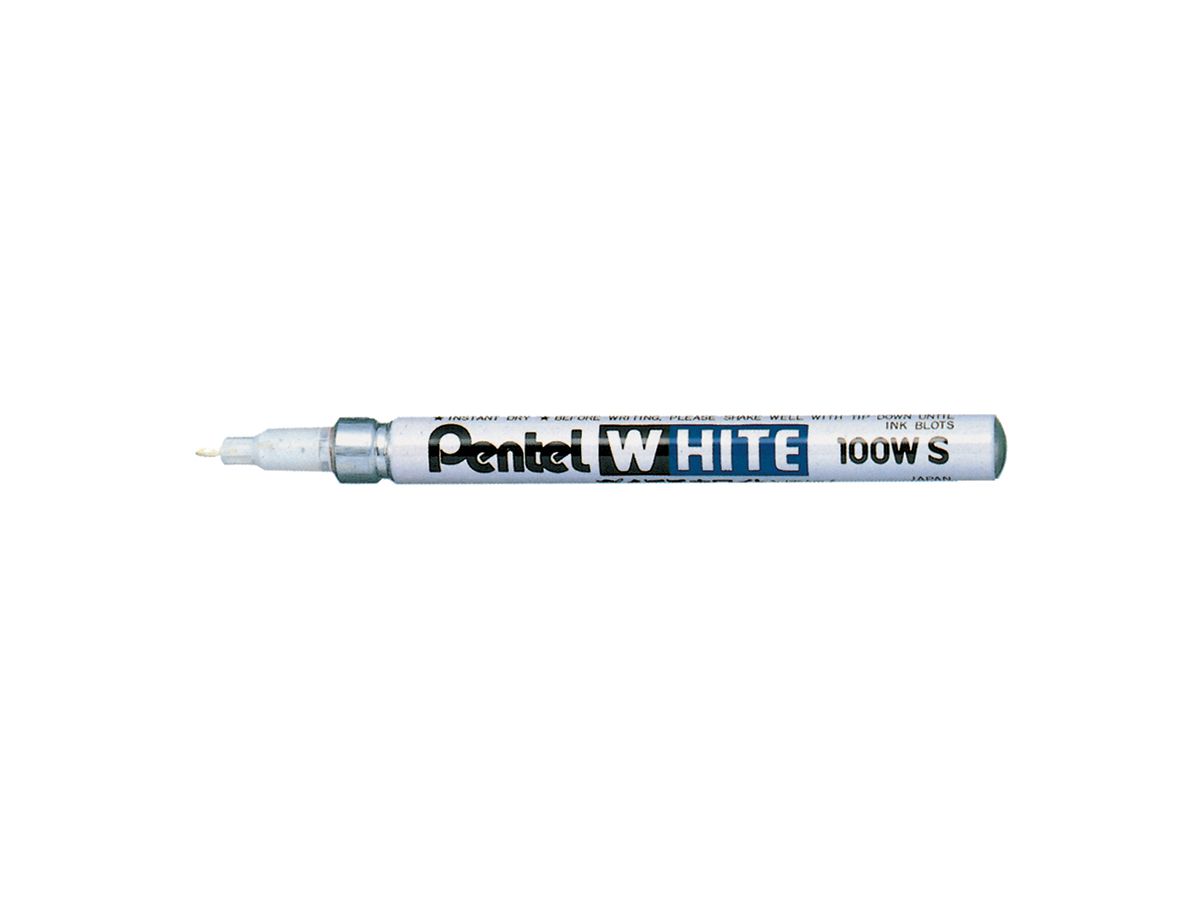 Photo of Pentel 100W-S Bullet Marker White