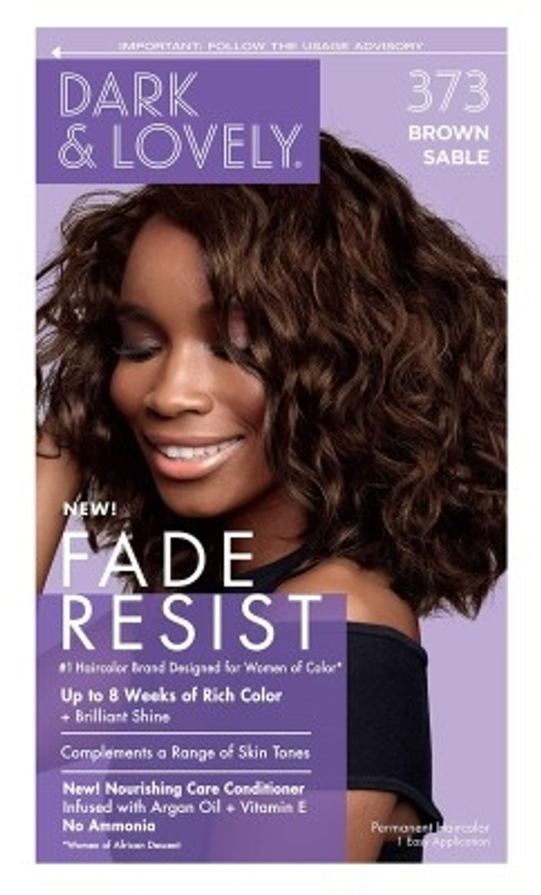 Photo of Dark & Lovely Fade Resist Permanent Hair Color 373 Brown Sable