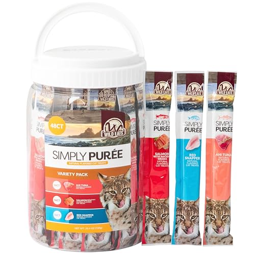 Wild Eats Simply Puree Variety Tub For Cats