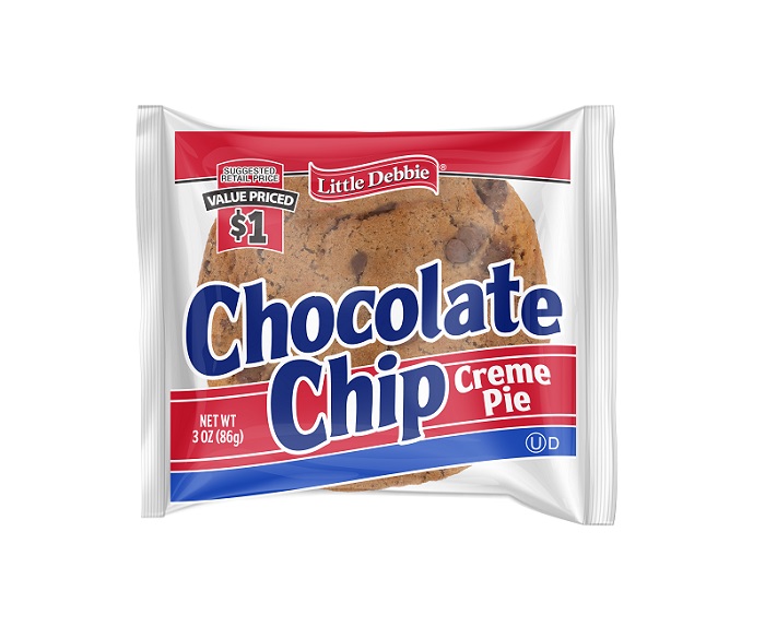 Little Debbie Chocolate Chip Creme Pie  12ct