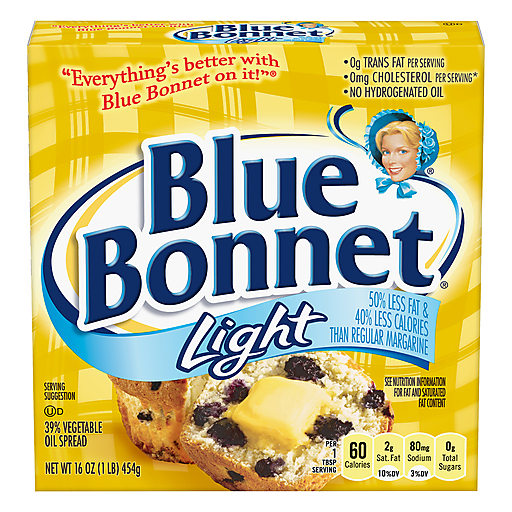 Photo of Blue Bonnet Light 39% Vegetable Oil Spread 16 Oz Sticks