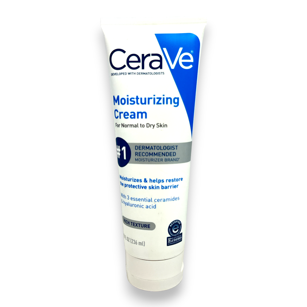 Photo of Cerave Moisturizing Cream For Normal To Dry Skin Rich Texture 8 Fl Oz 236ml
