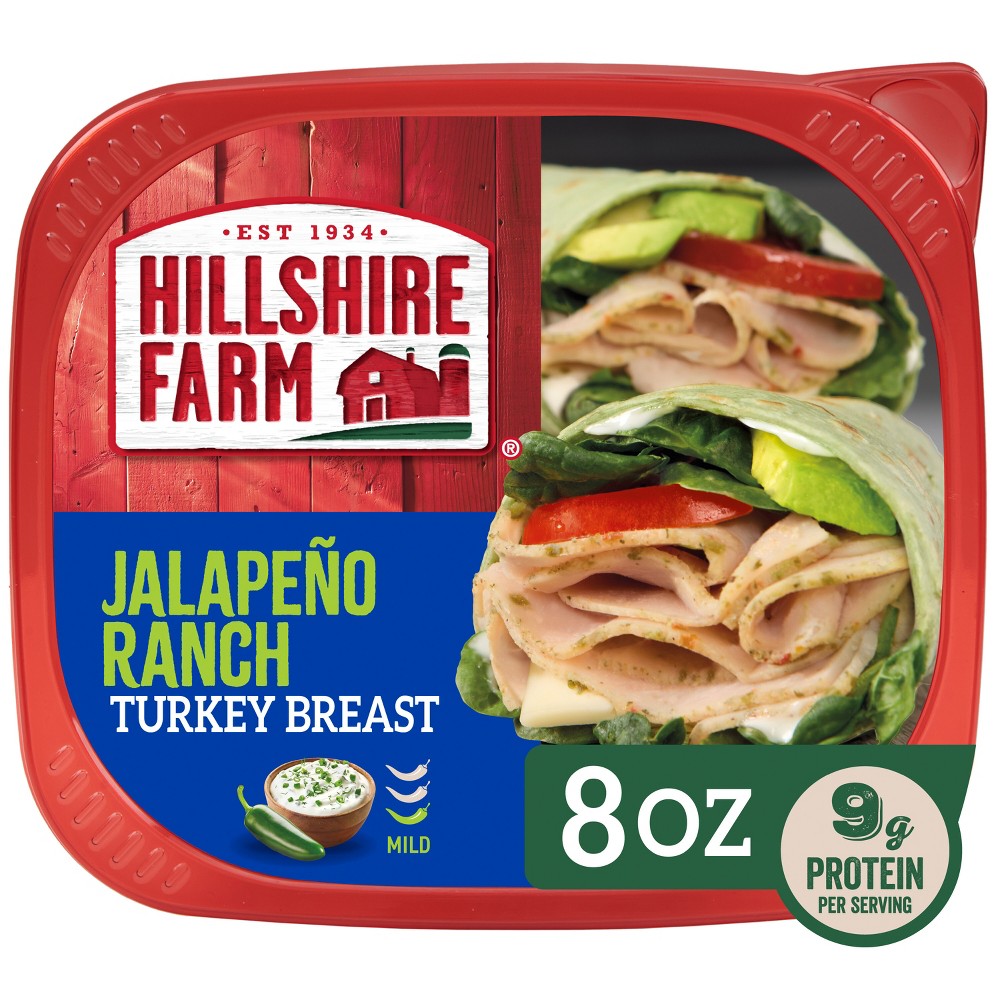 Hillshire Farm Jalapeno Ranch Turkey Boneless - 8oz