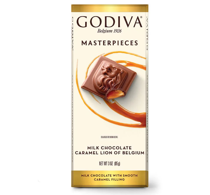 Milk Chocolate Caramel Lion Masterpieces Tablet