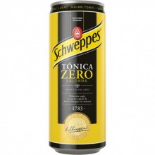 TONICA SCHWEPPES ZERO LATA 25 CL