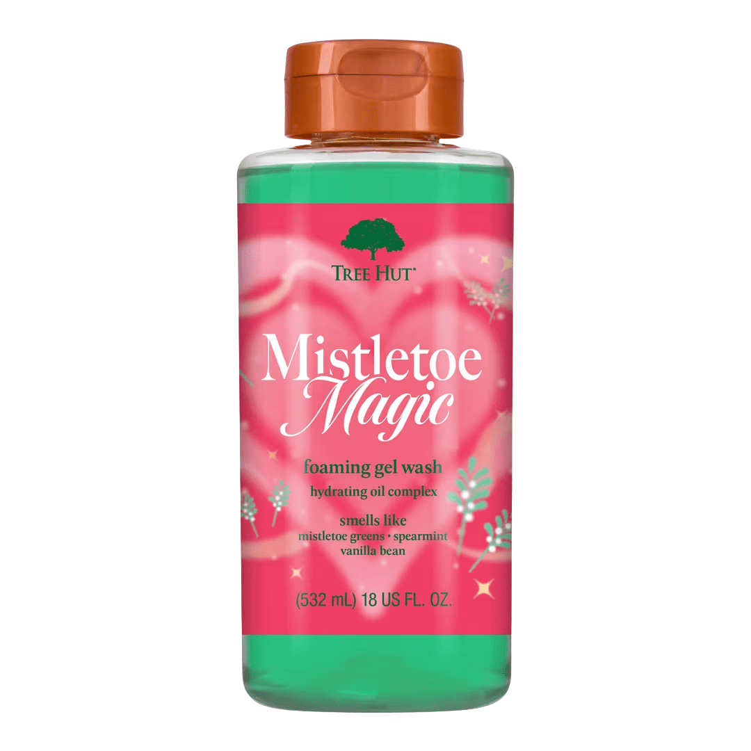 Tree Hut Foaming Gel Body Wash - Mistletoe Magic - 18 Fl Oz
