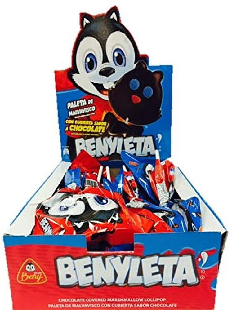 Beny Leta Chocolate Covered Marshmallow Pop 10ct Box