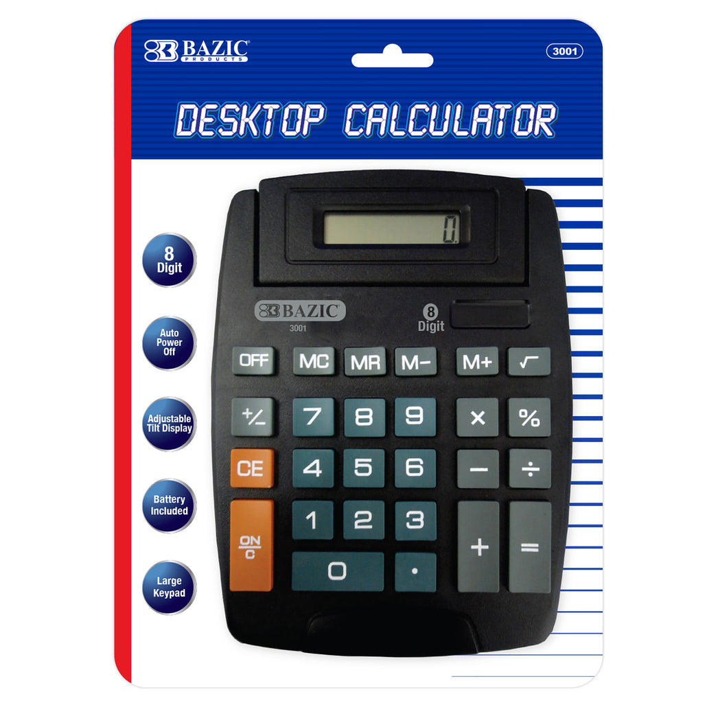 Bazic Products Large Desktop Calculator