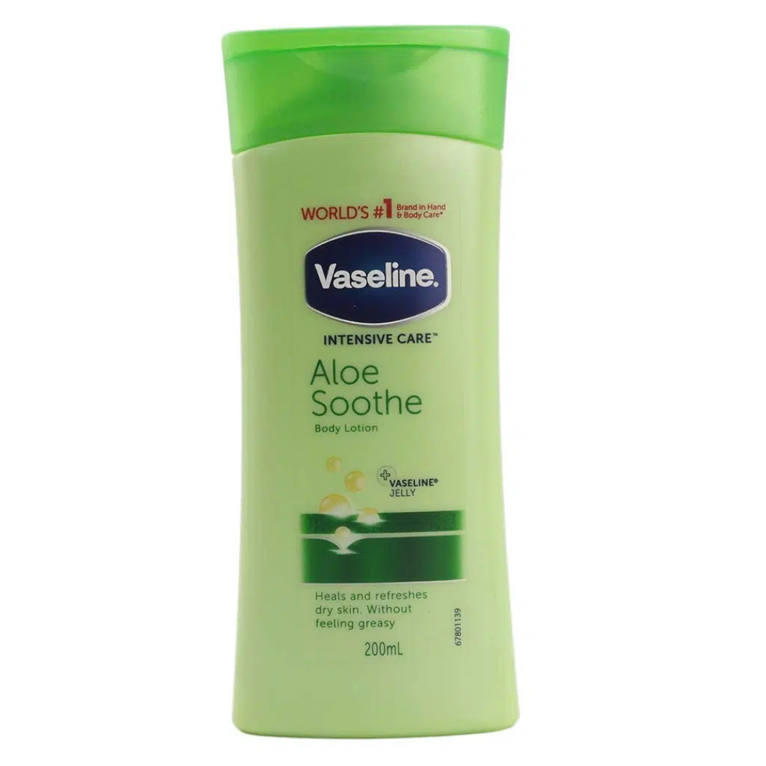 Vaseline Intensive Care Body Lotion, Aloe Soothe - 200 Ml