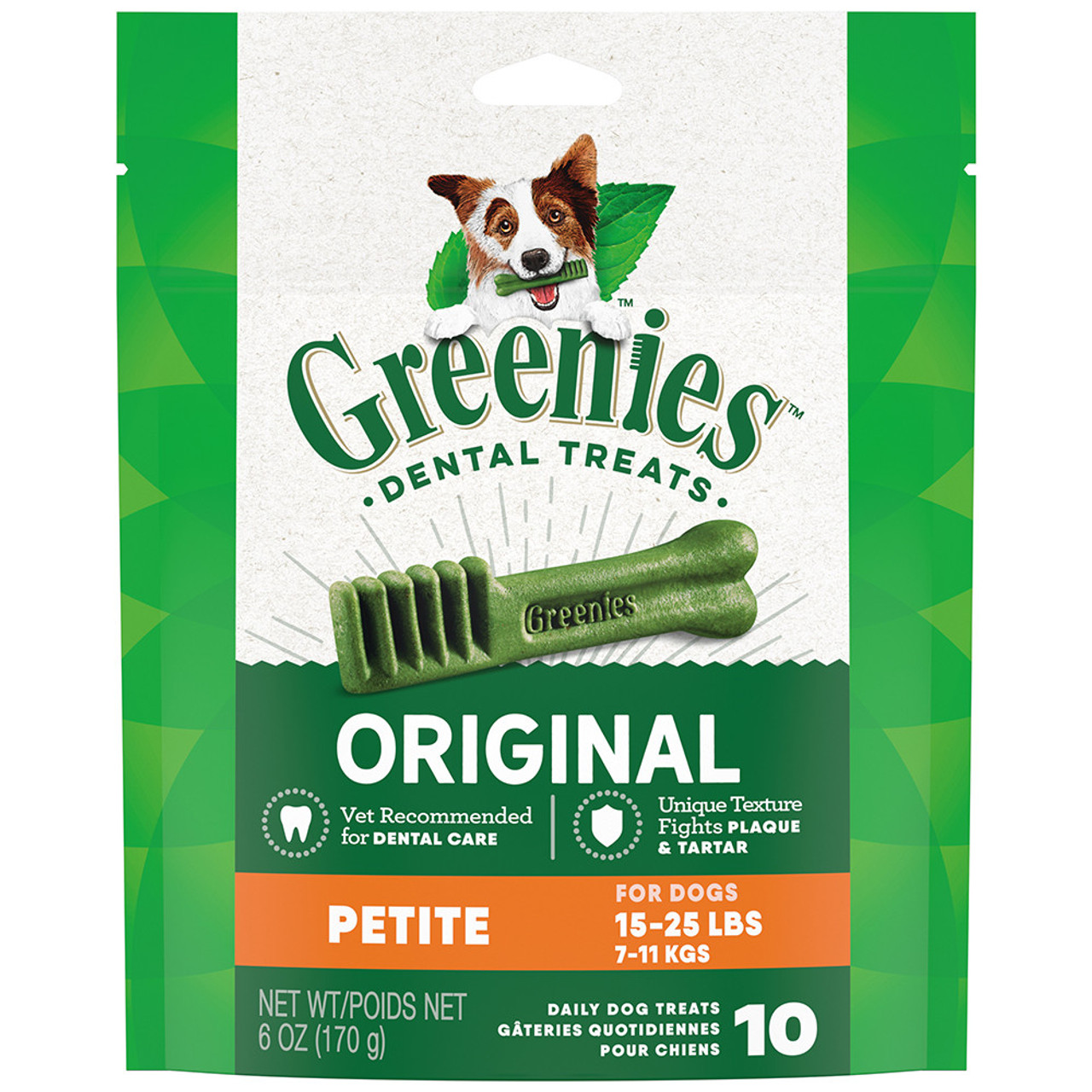 Greenies Dog Original Dental Treats For Petite Dogs 170g