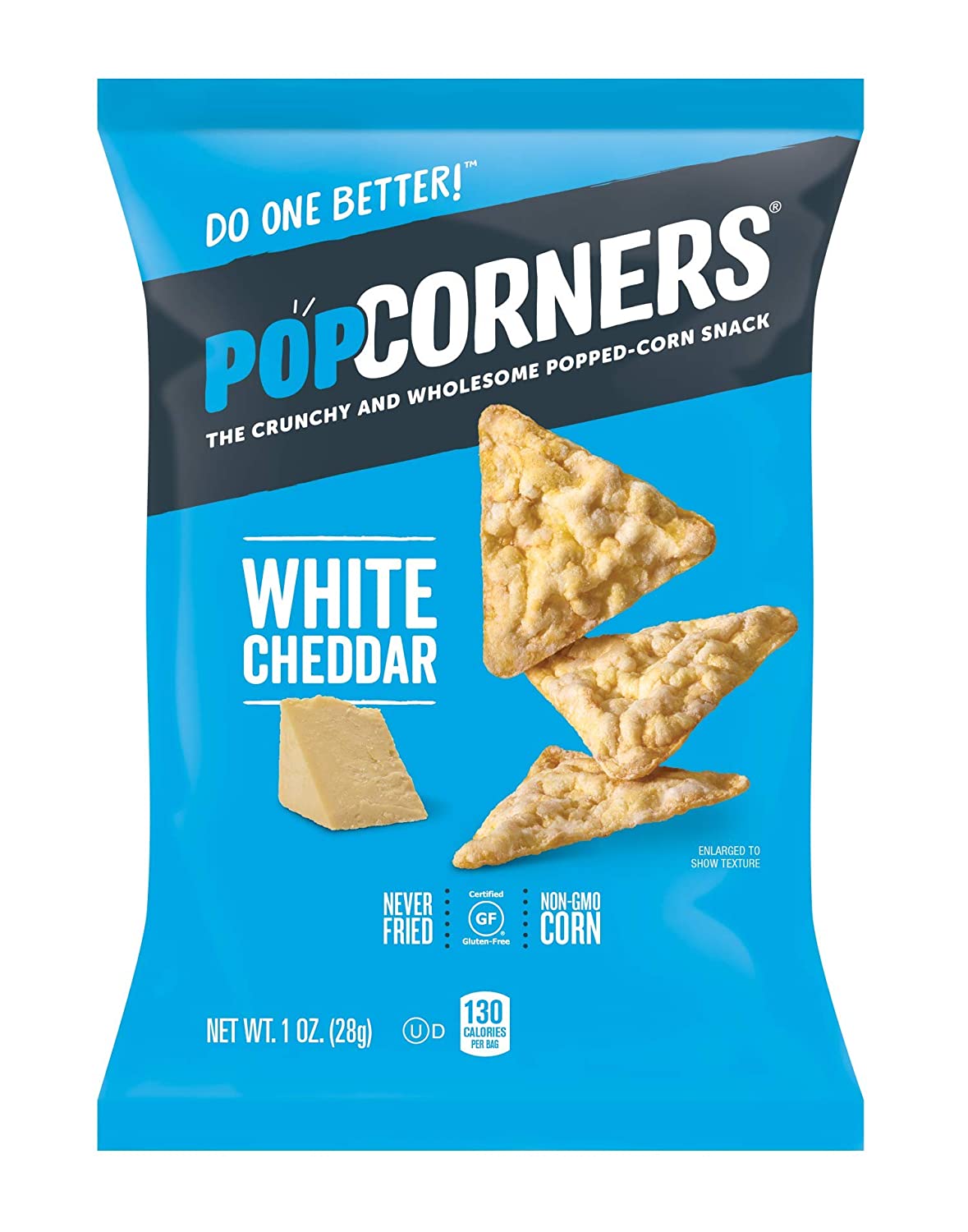 PopCorners White Cheddar Popped Corn Chips - 1.1 Oz