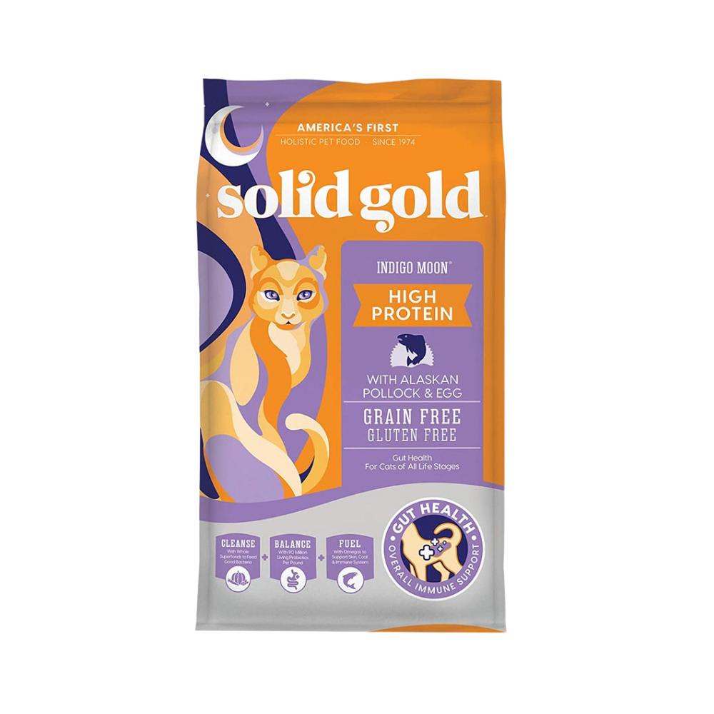 Solid Gold Indigo Moon Alaskan Pollock Egg Grain Free For Cats