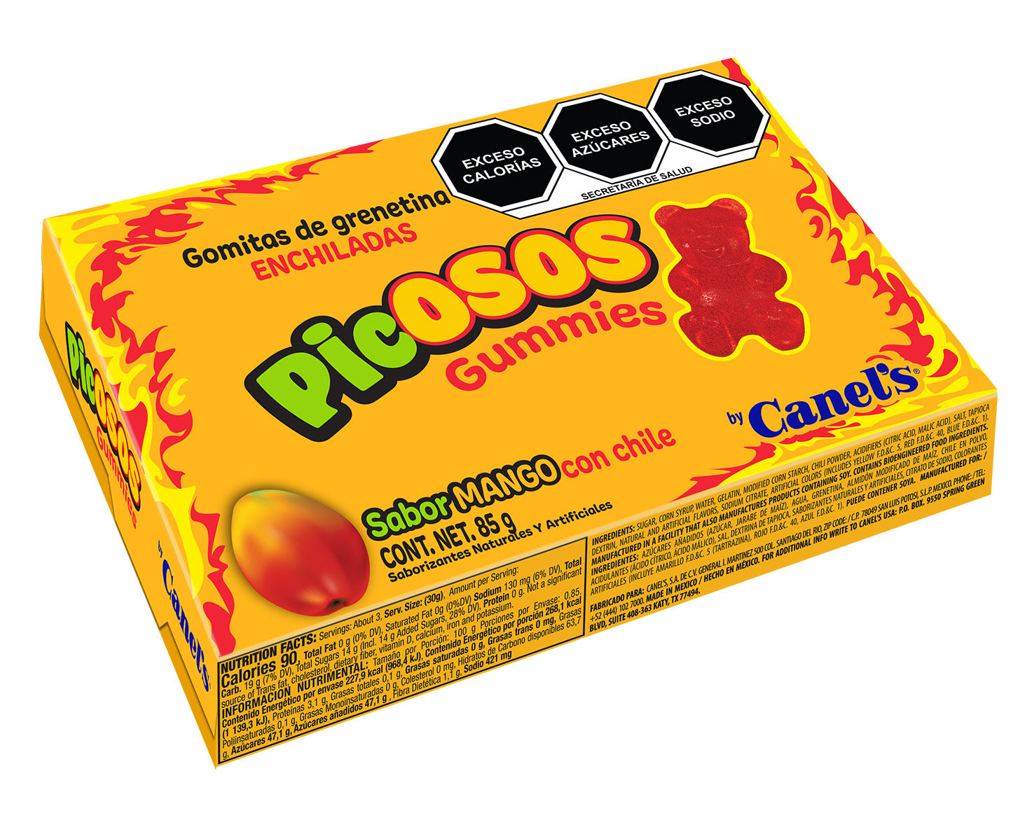Canels Picoso Spicy Mango Gummies