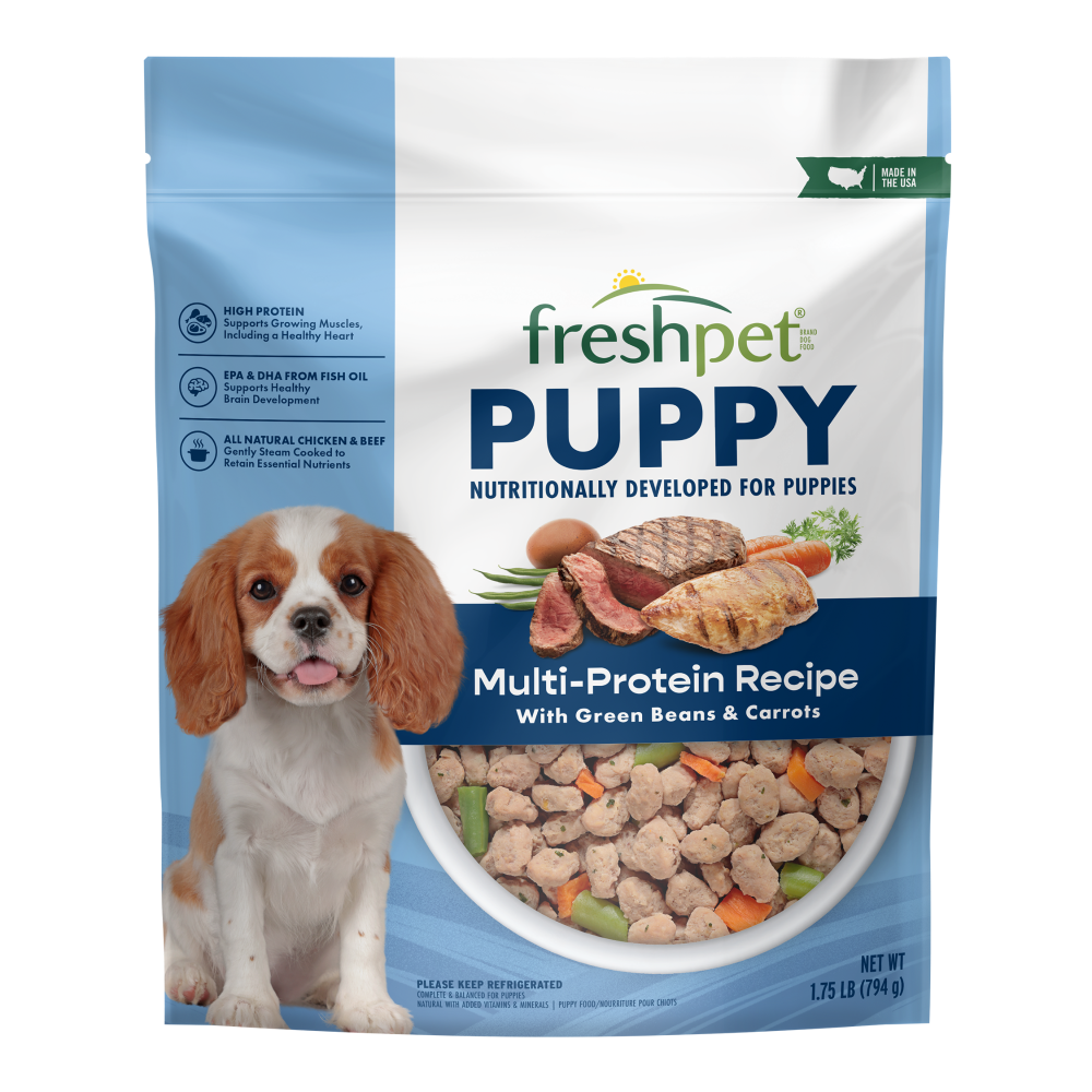 Freshpet Puppy Chicken Flavor Roasted Meals Wet Dog Food - 1.75lbs