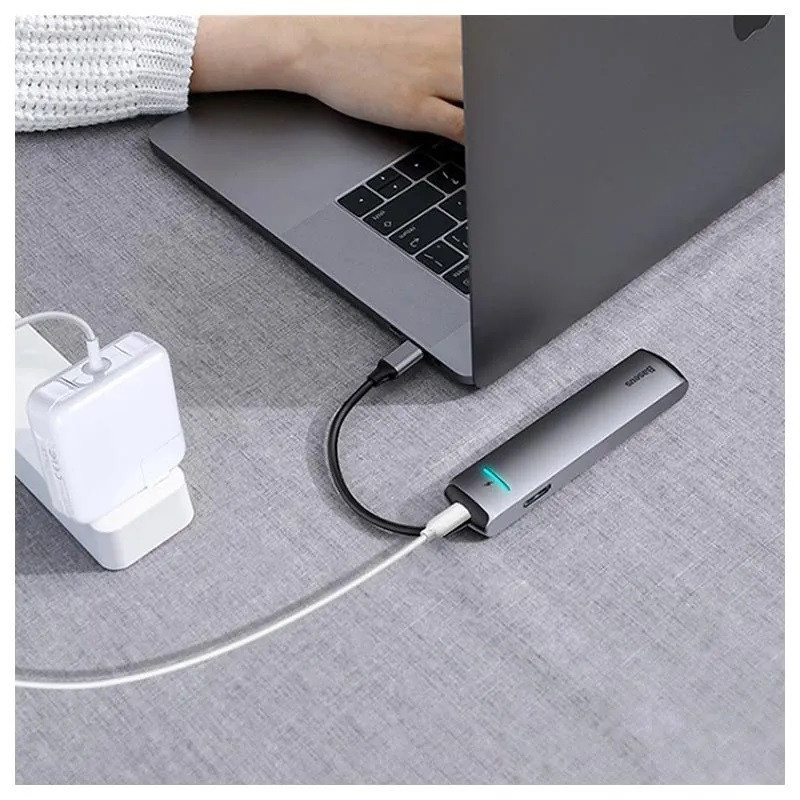 Photo of Baseus USB Hub Adapter 6v1 CAHUB-J0G